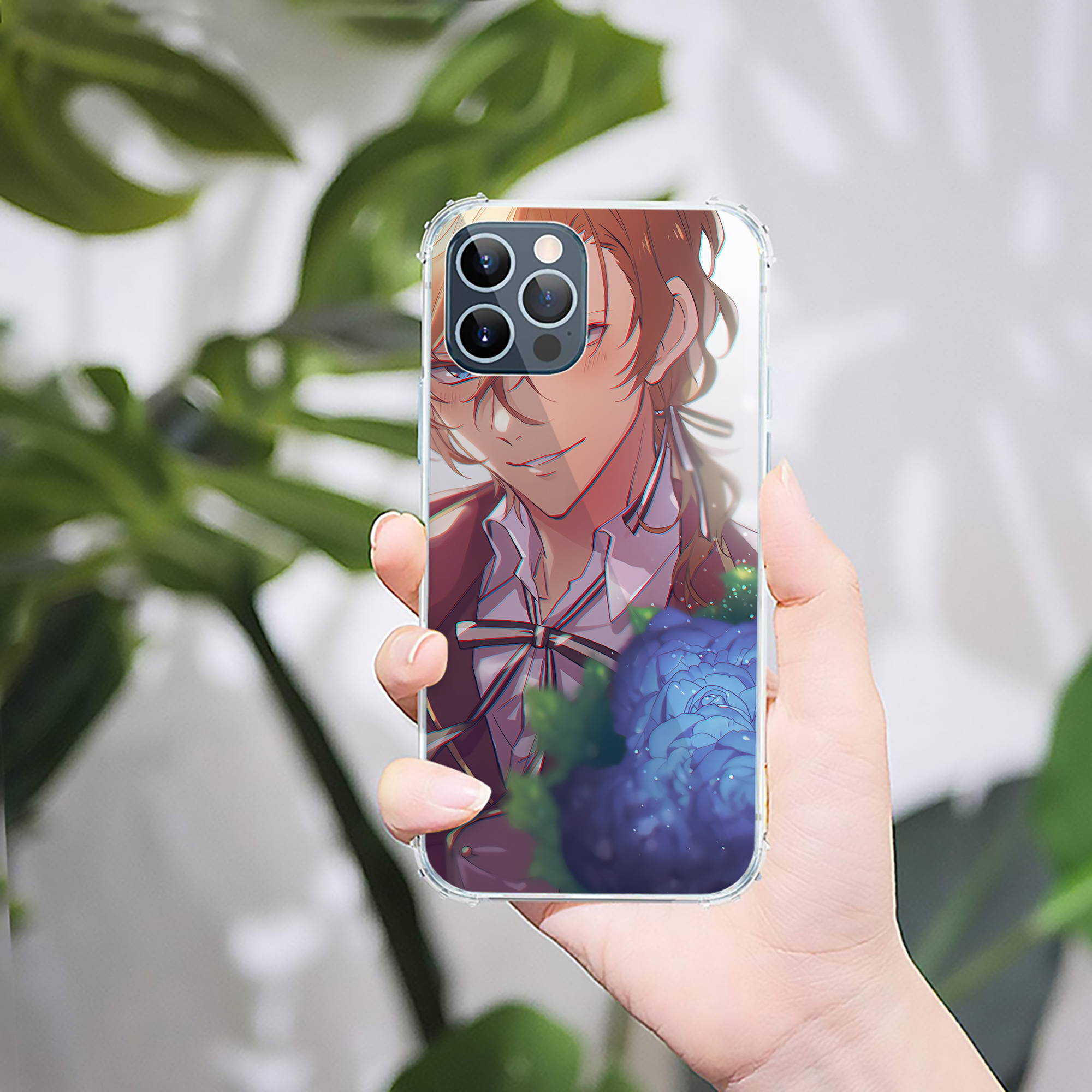（画像用） 文豪ストレイドッグス Bungo Stray Dogs 【iPhone 12シリーズ対応】透明スマホケース（クリアソフトケース）